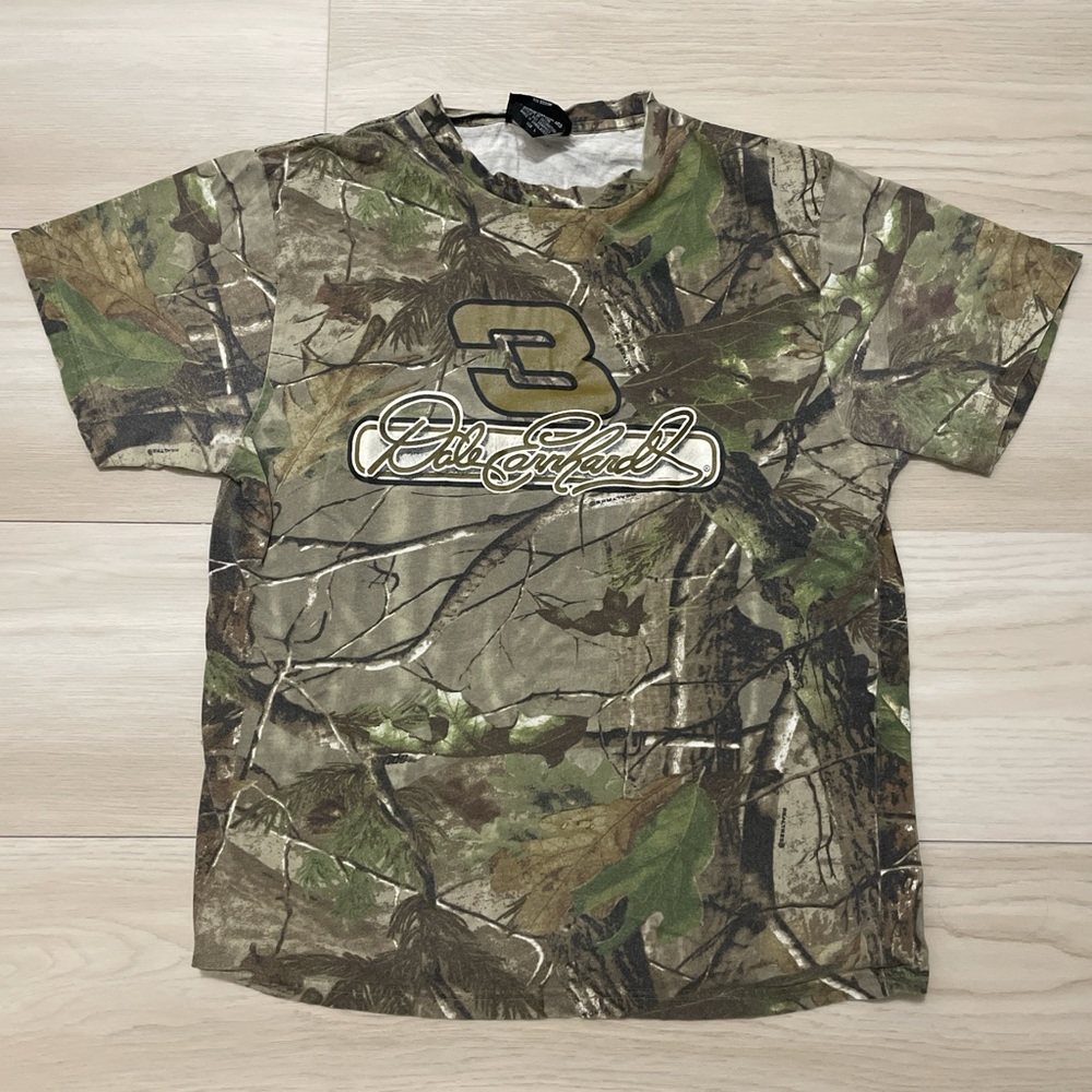 Vintage Dale Earnhardt Real-Tree T-Shirt